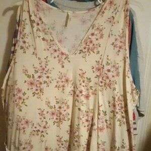Floral tunic